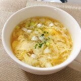 5分で簡単♫ 卵スープ
